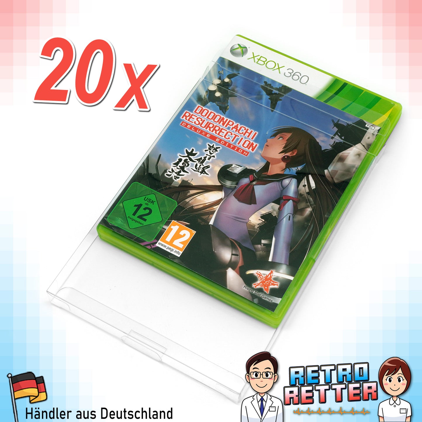 Xbox 360 Spiele OVP Schutzhüllen