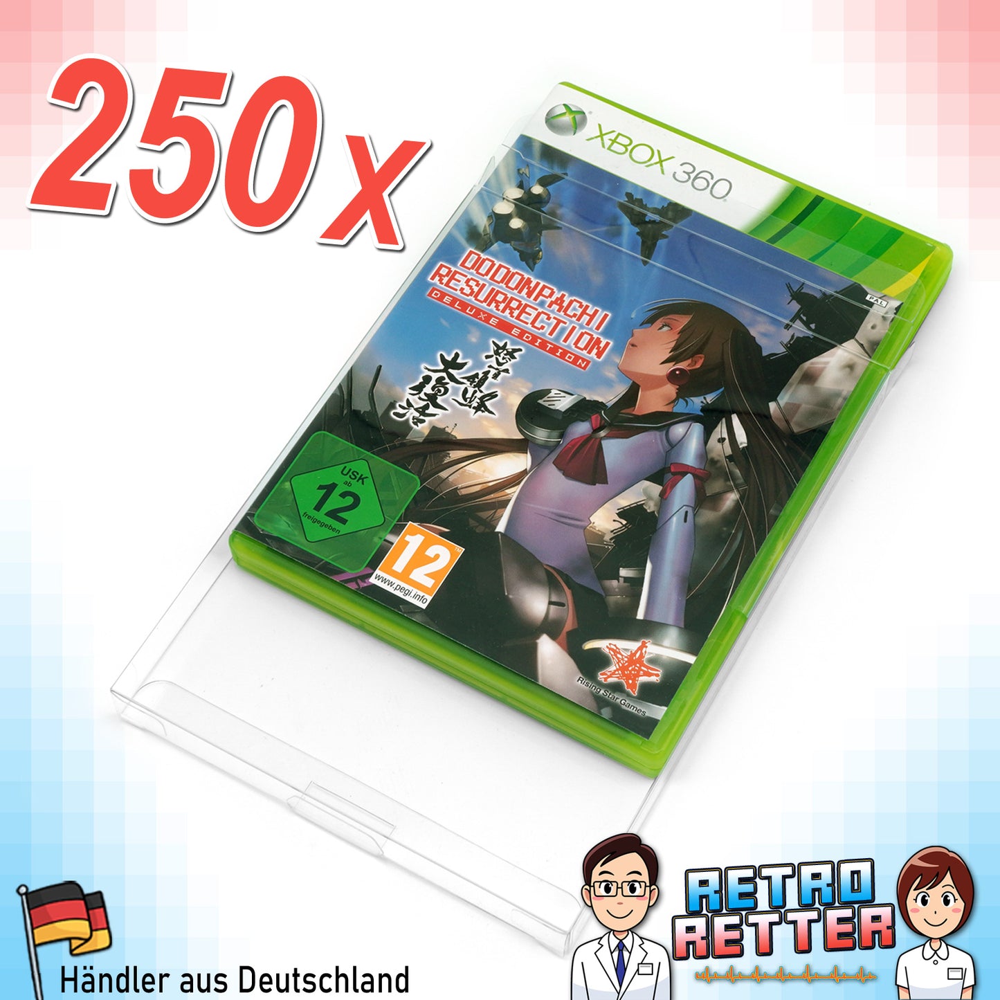 Xbox 360 Spiele OVP Schutzhüllen