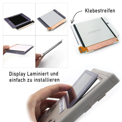 HISPEEDIDO Q5 IPS Set Laminated für GameBoy Classic