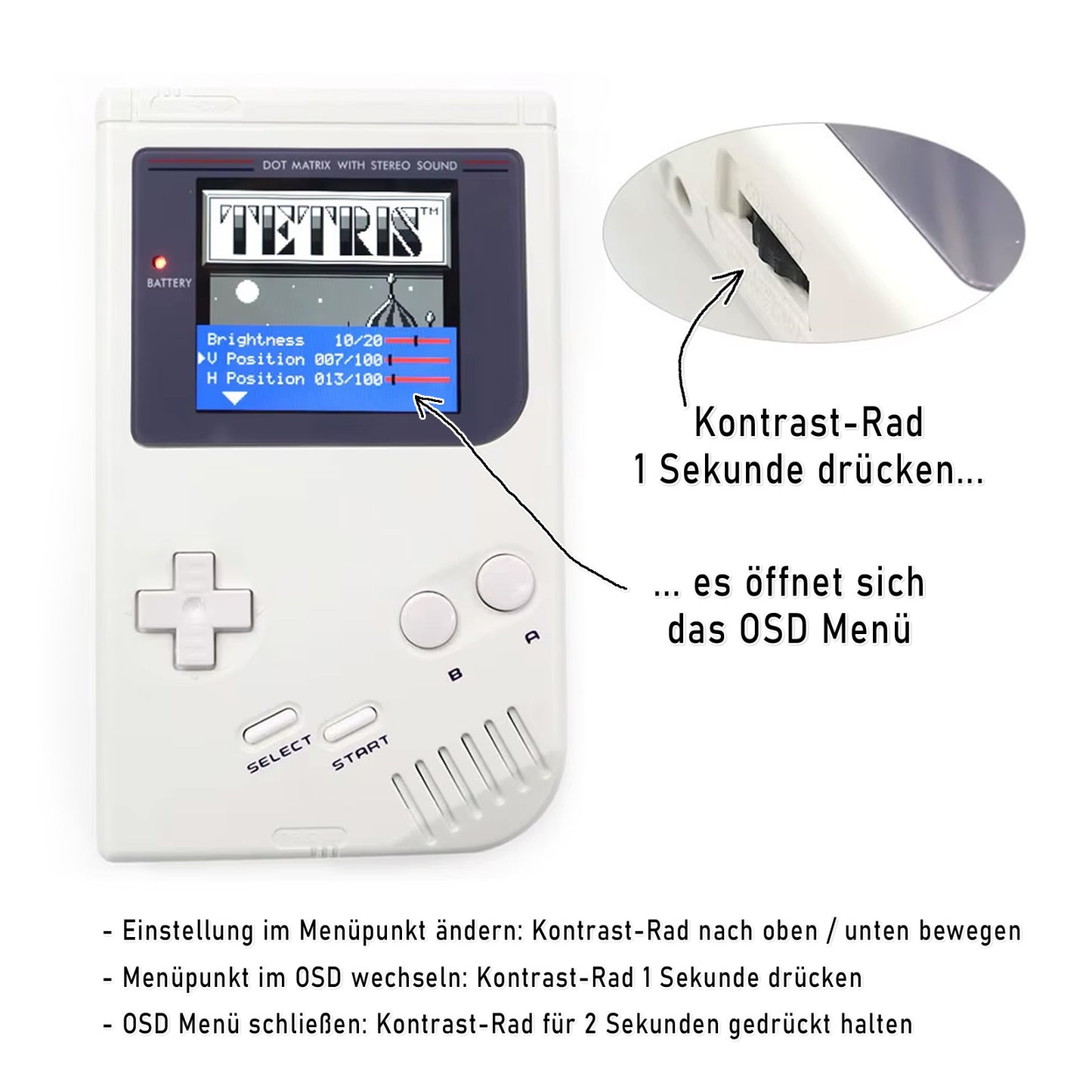 HISPEEDIDO Q5 IPS Set Laminated für GameBoy Classic