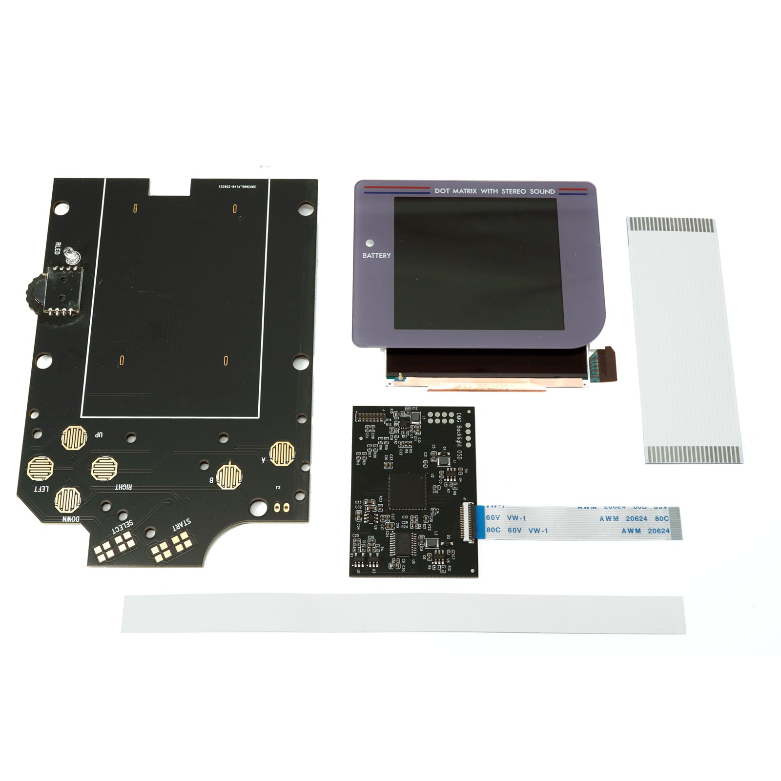 HISPEEDIDO Q5 IPS Set Laminated für GameBoy Classic