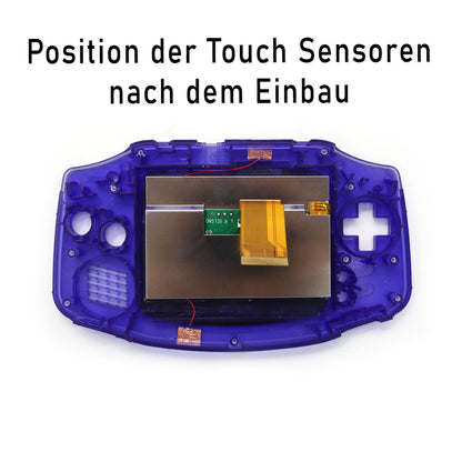 HISPEEDIDO GBA IPS V5 Laminated Set für GAME BOY Advance