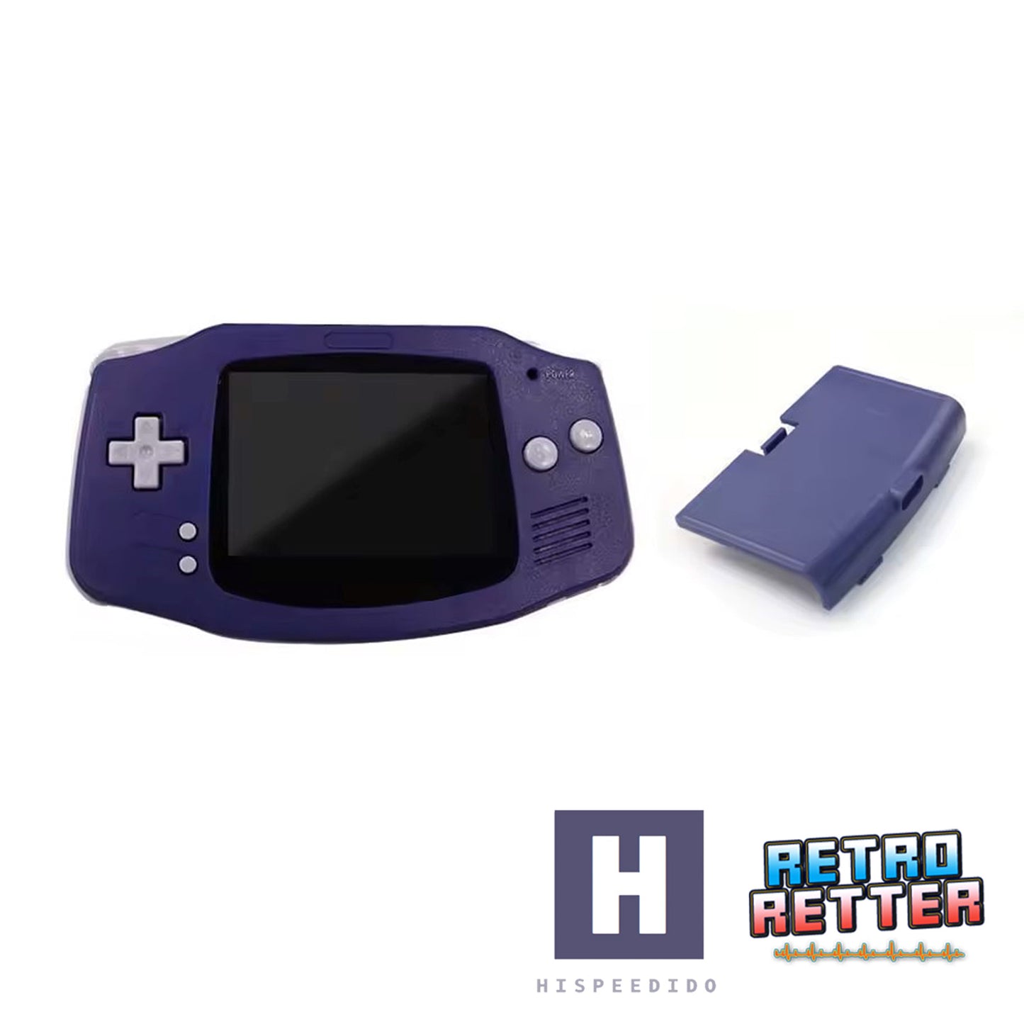 HISPEEDIDO GBA Gehäuse für IPS Display Set V5 / V2 für GameBoy Advance