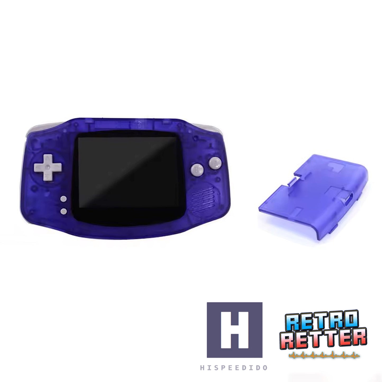 HISPEEDIDO GBA Gehäuse für IPS Display Set V5 / V2 für GameBoy Advance