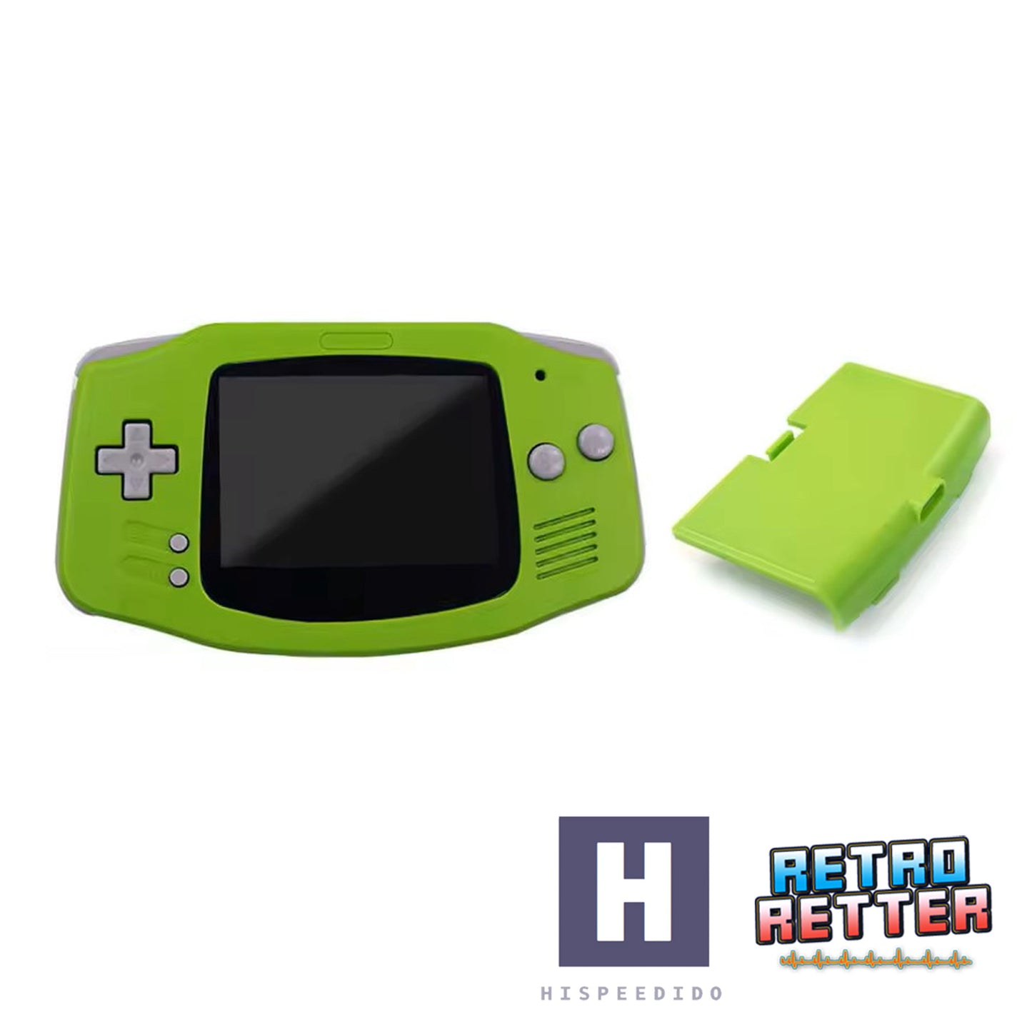 HISPEEDIDO GBA Gehäuse für IPS Display Set V5 / V2 für GameBoy Advance