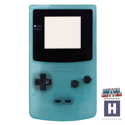 HISPEEDIDO GBC Gehäuse für Q10 AMOLED IPS Display Set für GameBoy Color