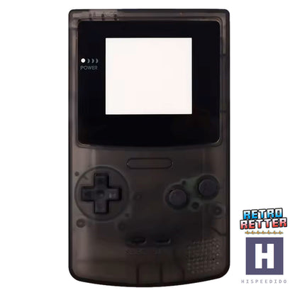 HISPEEDIDO GBC Gehäuse für Q10 AMOLED IPS Display Set für GameBoy Color