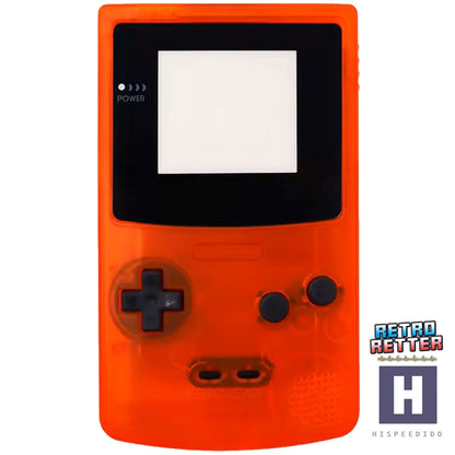 HISPEEDIDO GBC Gehäuse für Q10 AMOLED IPS Display Set für GameBoy Color