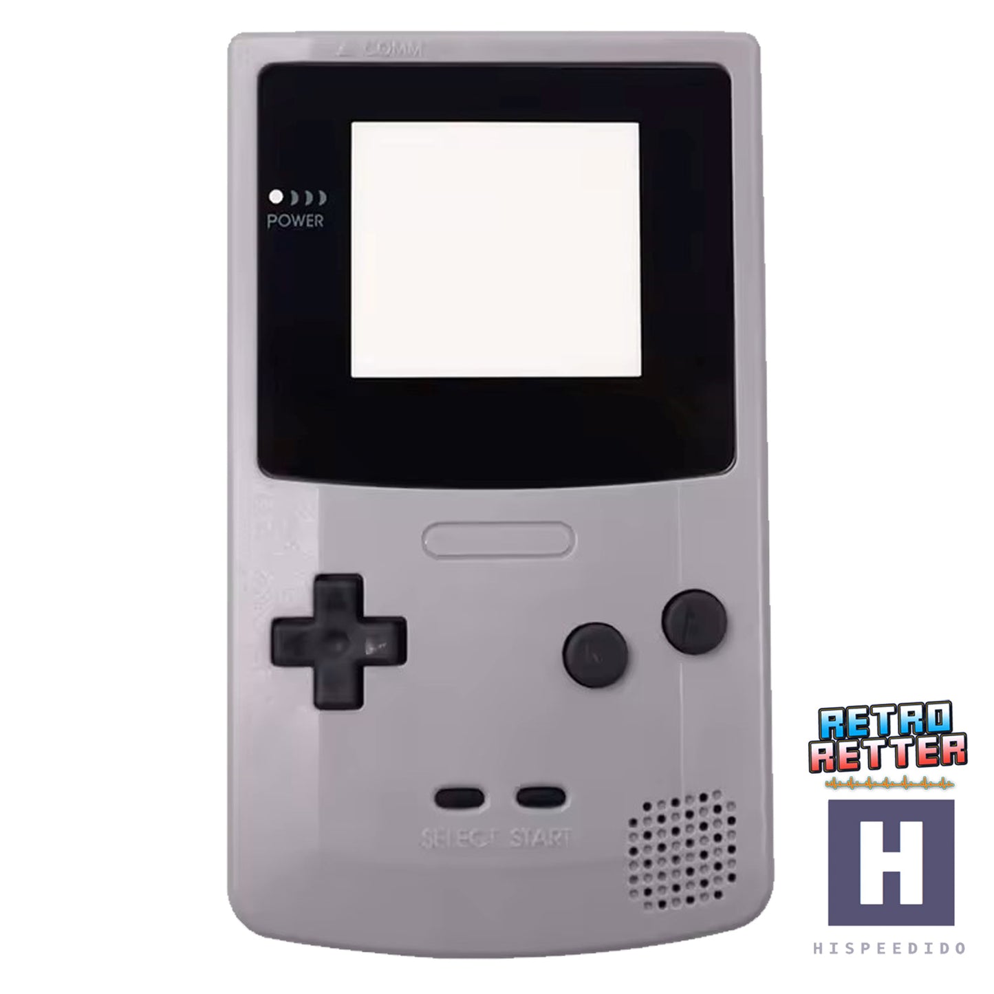 HISPEEDIDO GBC Gehäuse für Q10 AMOLED IPS Display Set für GameBoy Color