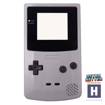 HISPEEDIDO GBC Gehäuse für Q10 AMOLED IPS Display Set für GameBoy Color