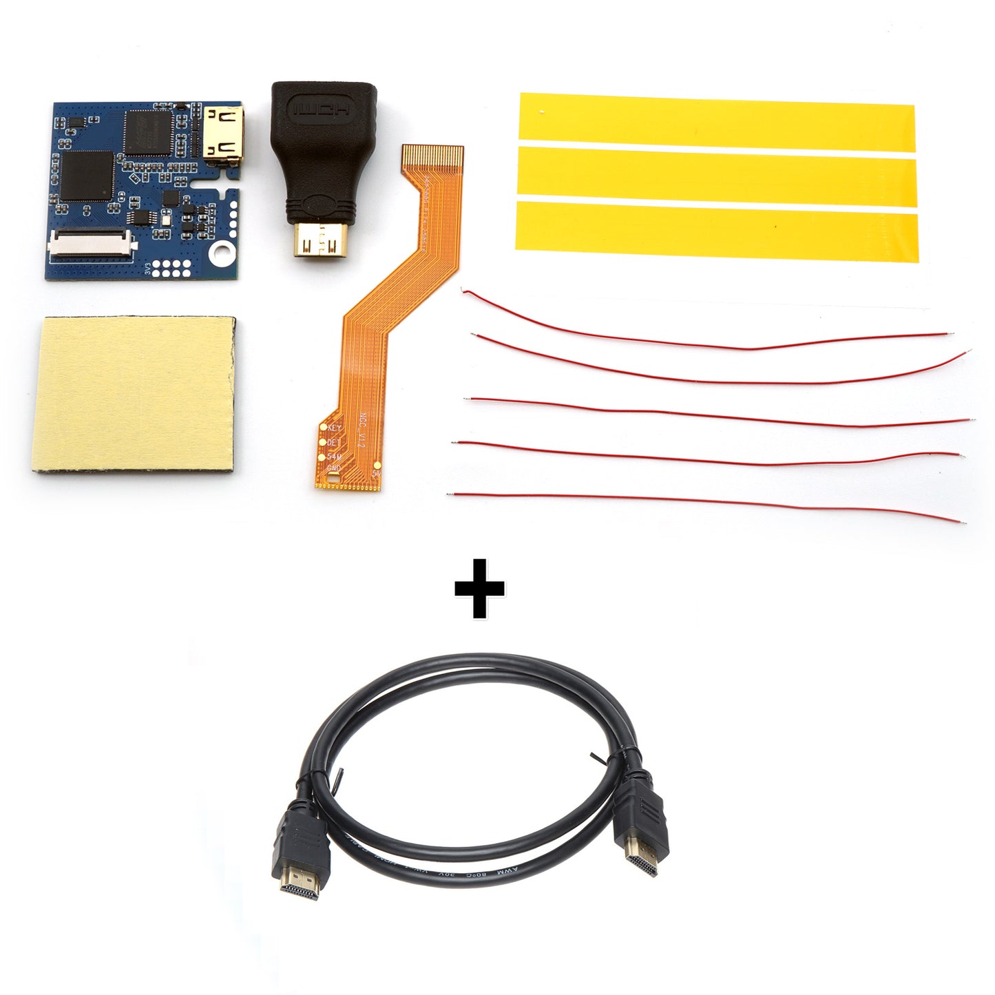 HISPEEDIDO HDMI Mod Umbau Set für Nintendo Game Cube