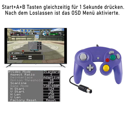 HISPEEDIDO HDMI Mod Umbau Set für Nintendo Game Cube