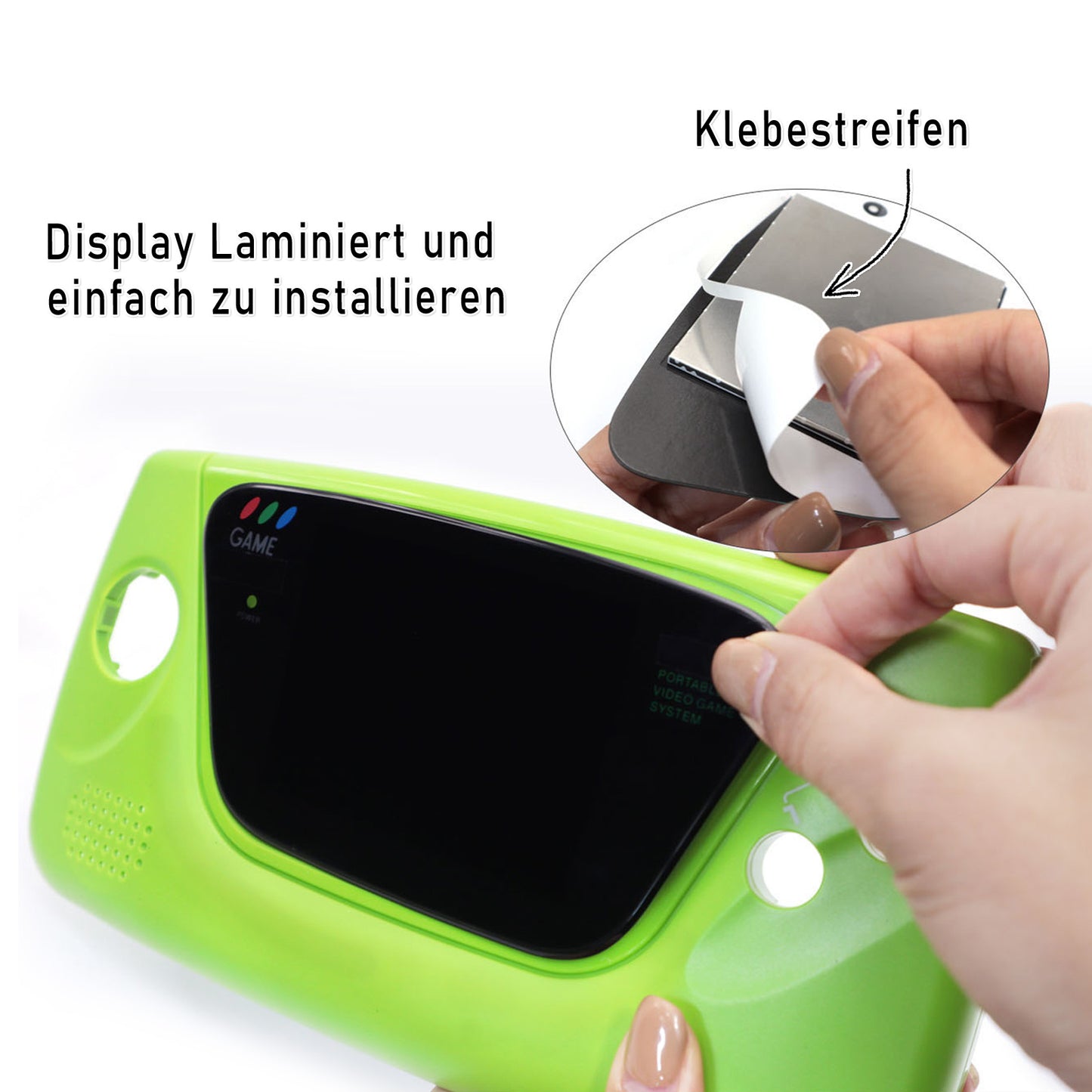 HISPEEDIDO IPS LCD Set Laminated für Sega Game Gear