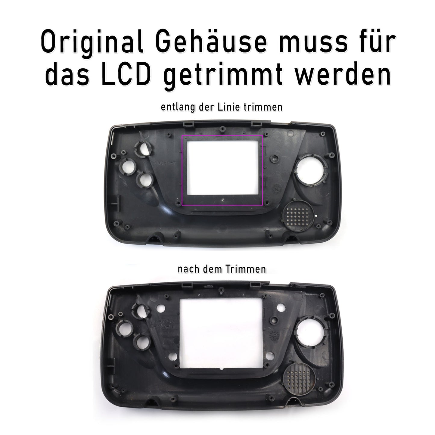 HISPEEDIDO IPS LCD Set Laminated für Sega Game Gear