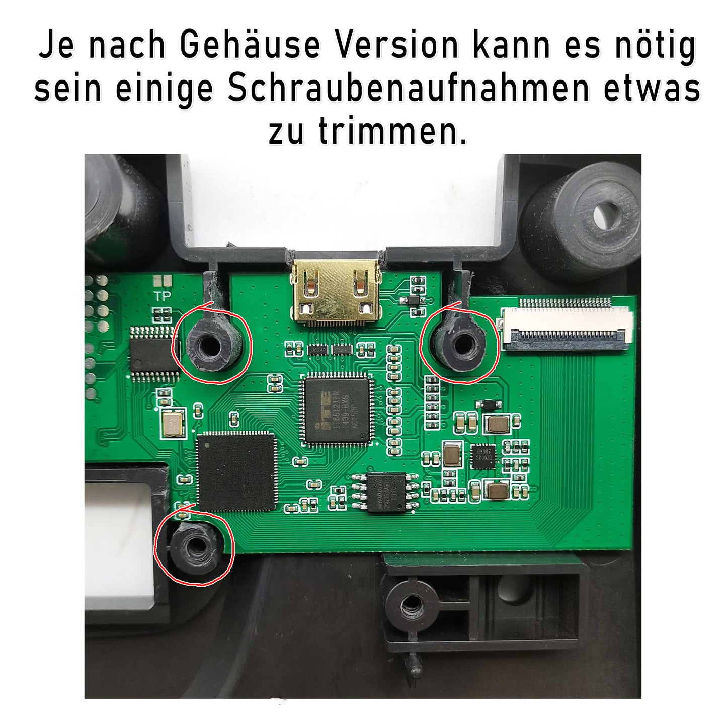 HISPEEDIDO N64 HDMI Mod Umbau Set mit OSD für Nintendo 64