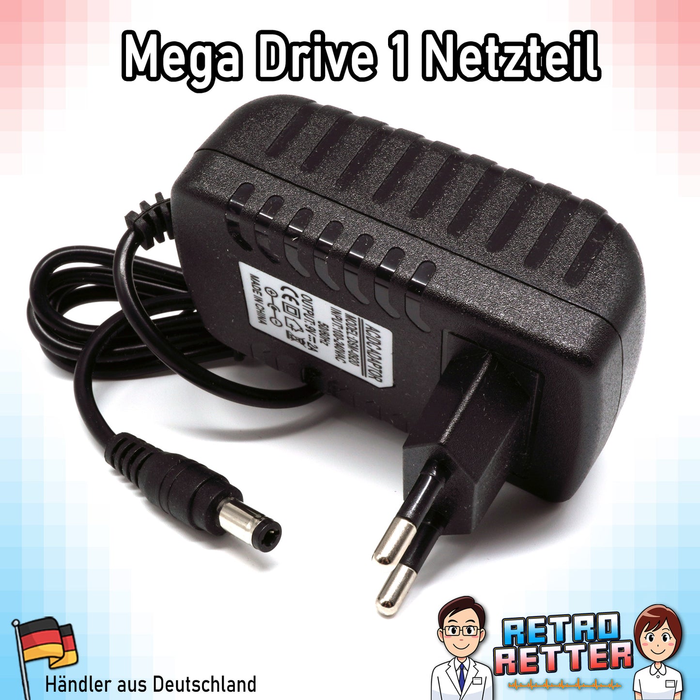 Netzteil für Sega Mega Drive 1