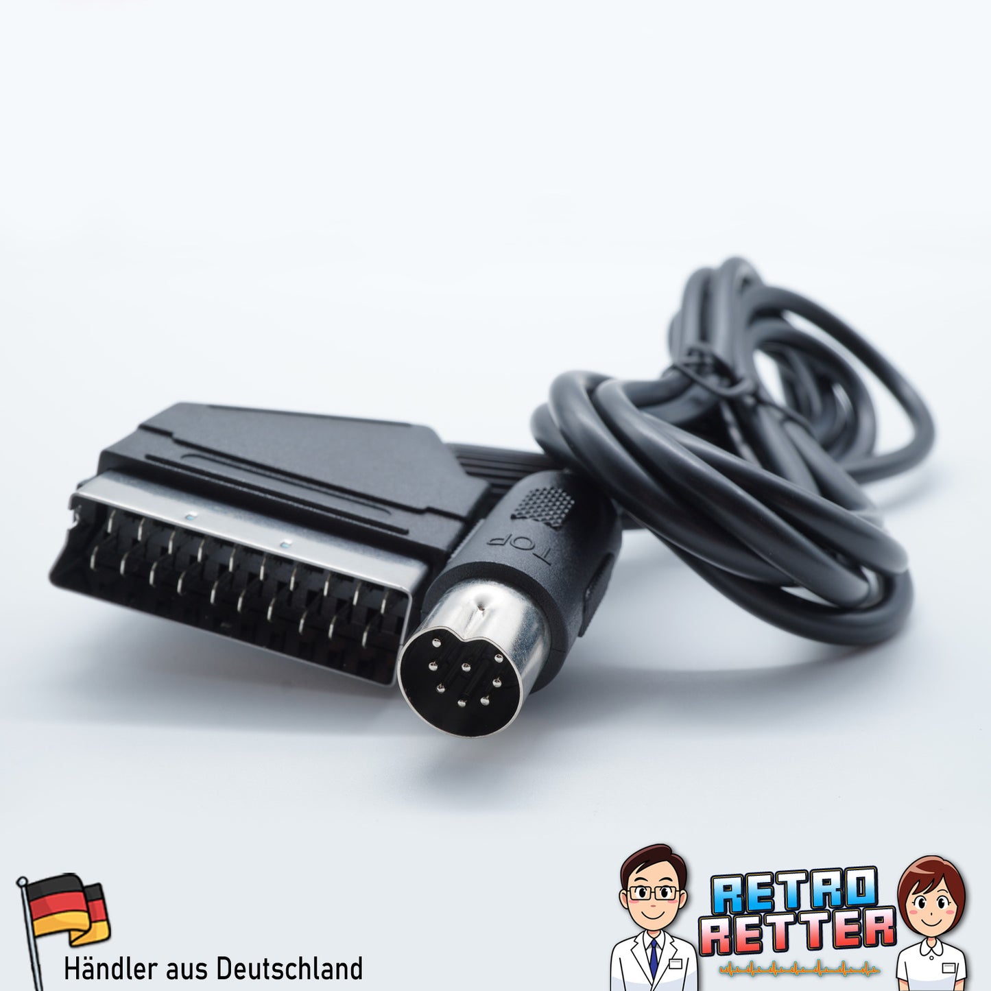 TV AV Scart Kabel - Sega Mega Drive 1 & Master System -