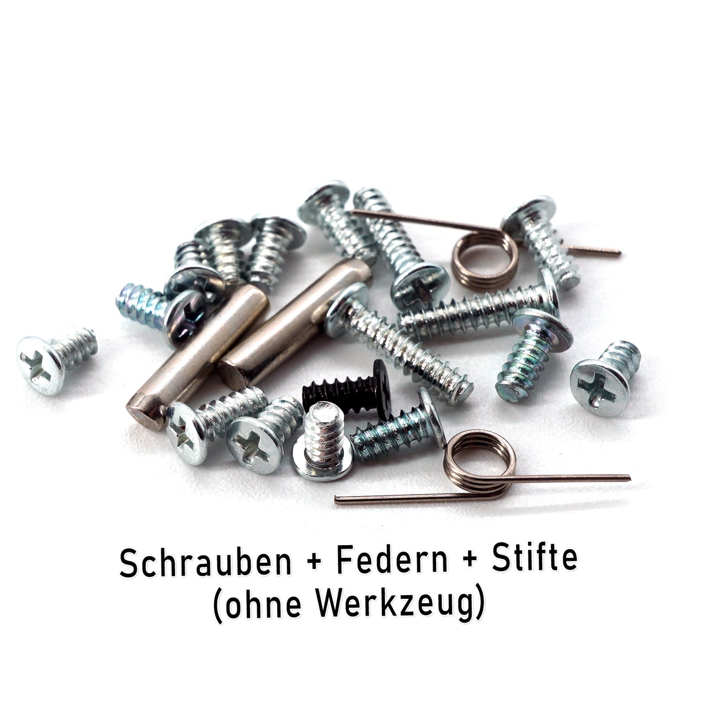 Schrauben Set für Nintendo DS Lite (NDSL) mit Federn und Stiften