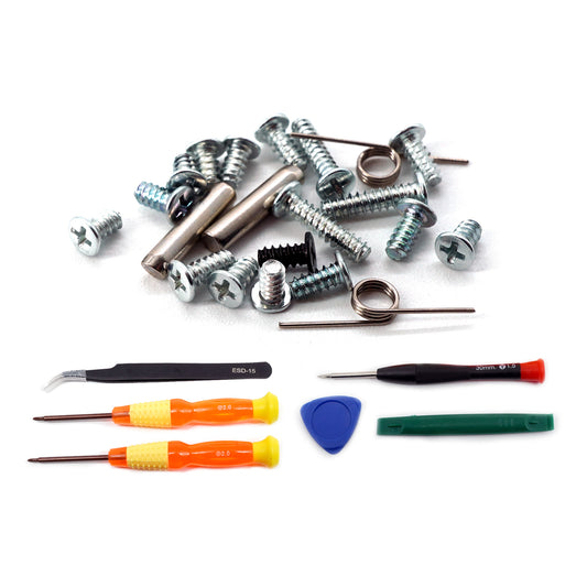 Schrauben Set für Nintendo DS Lite (NDSL) mit Federn und Stiften