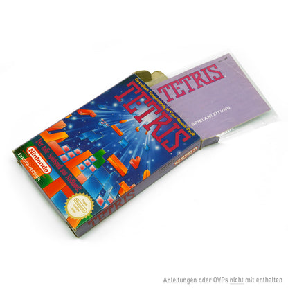 Hüllen für Nintendo NES Spiele Anleitungen