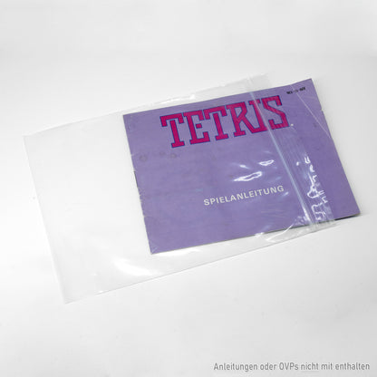 Hüllen für Nintendo NES Spiele Anleitungen