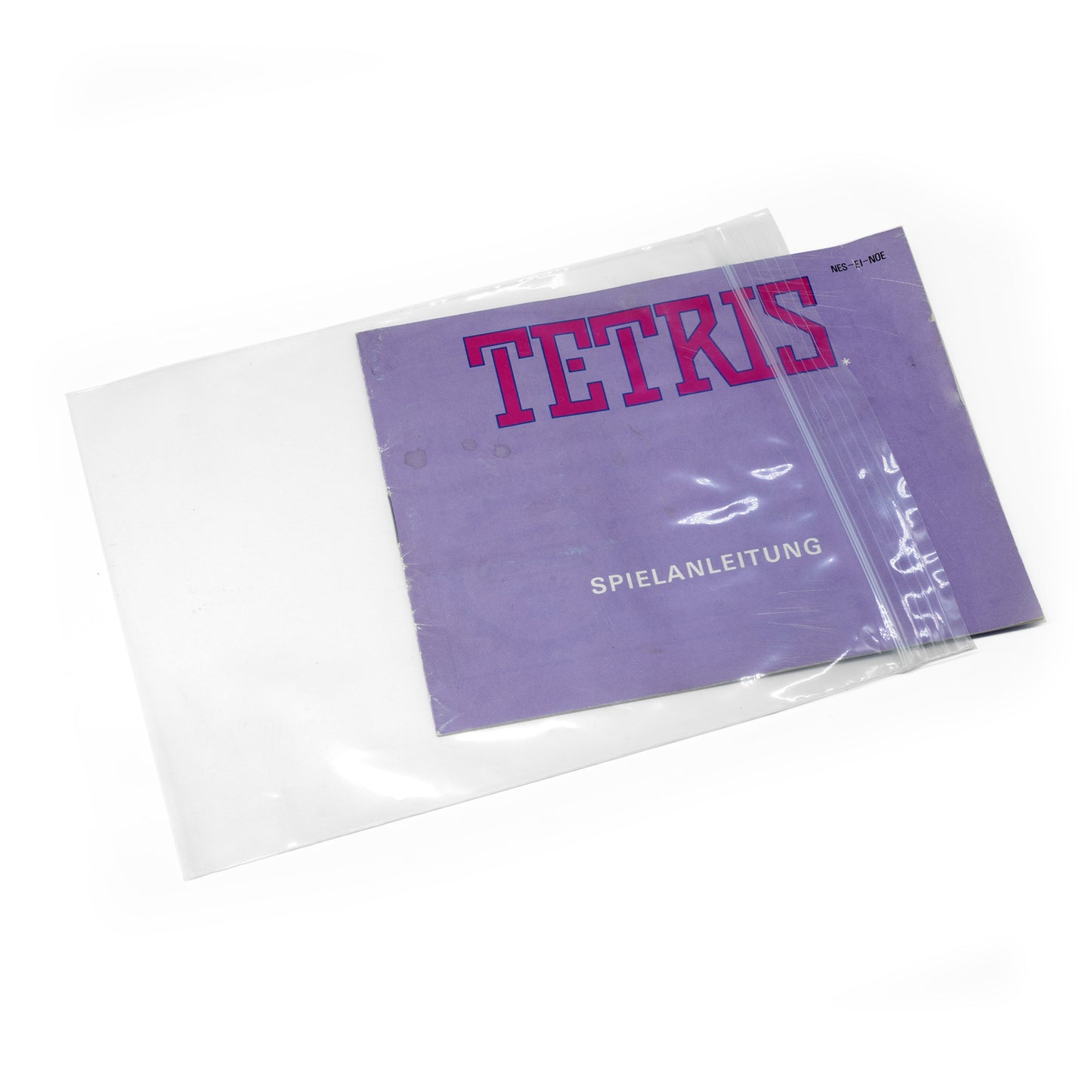 Hüllen für Nintendo NES Spiele Anleitungen