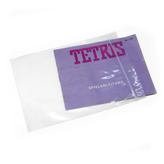 Hüllen für Nintendo NES Spiele Anleitungen