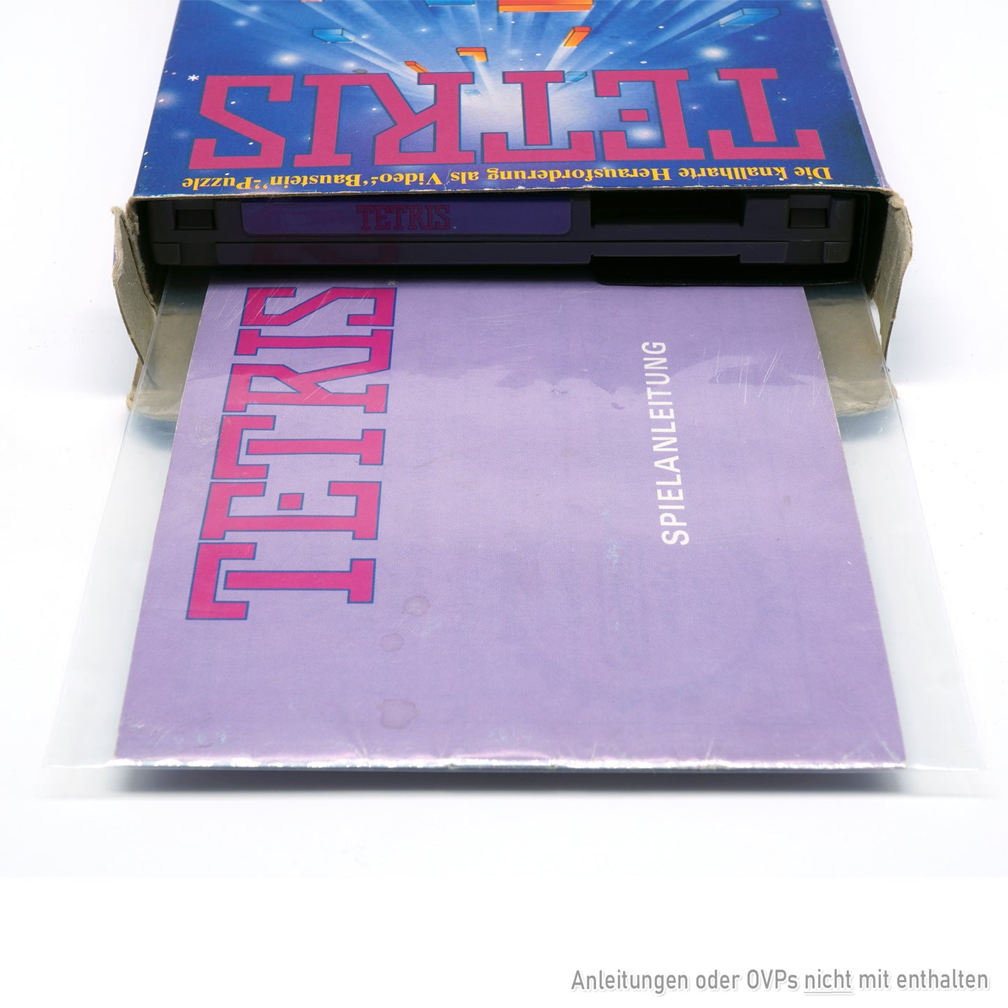 Hüllen für Nintendo NES Spiele Anleitungen