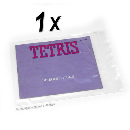 Hüllen für Nintendo NES Spiele Anleitungen