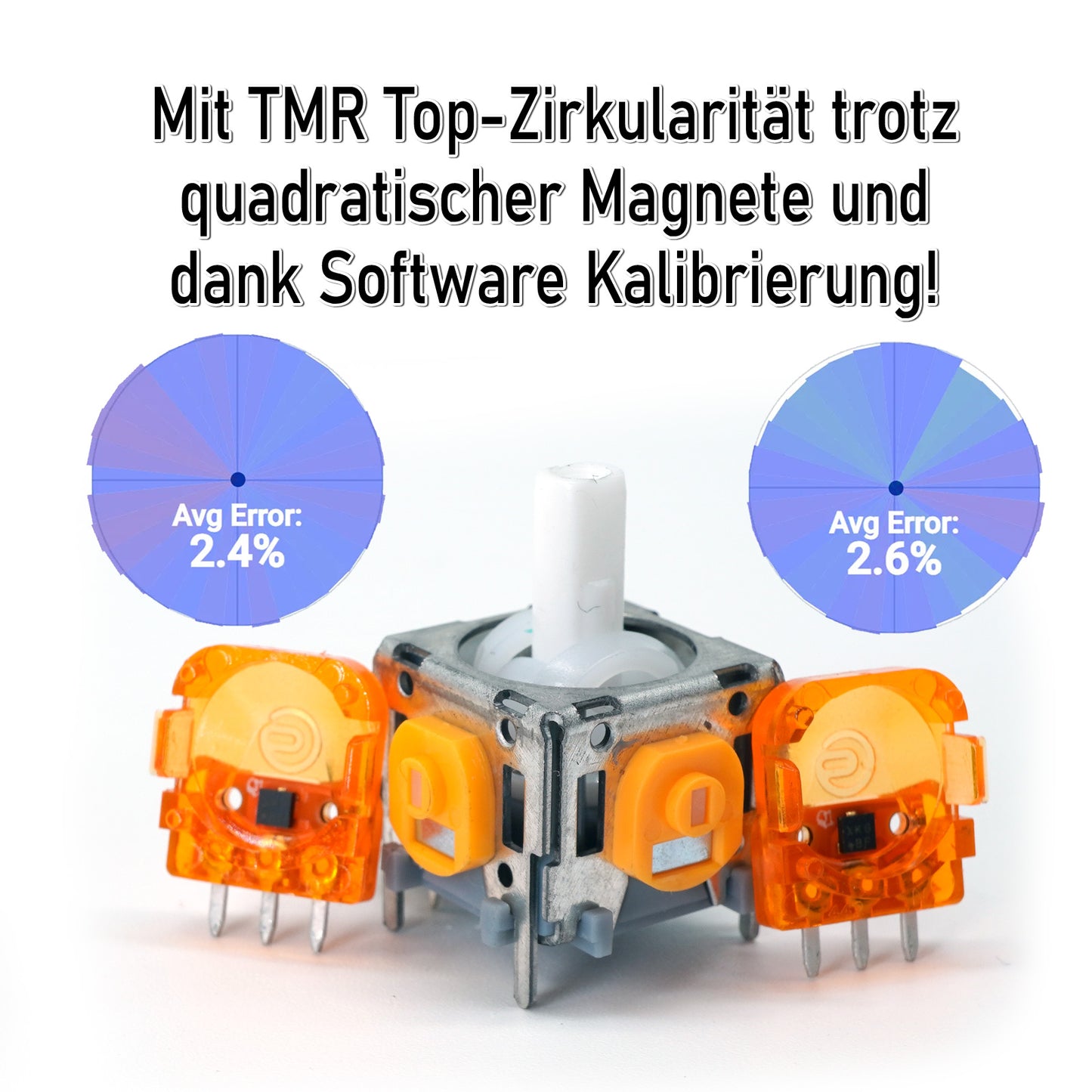 Switch Pro Controller TMR Sticks / Hall Effect V3 Sticks