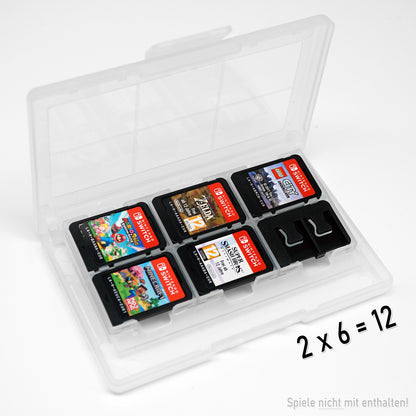 Switch Spiele Modul Case für bis 24 zu Games