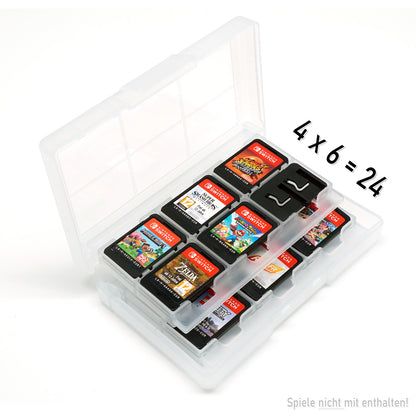 Switch Spiele Modul Case für bis 24 zu Games