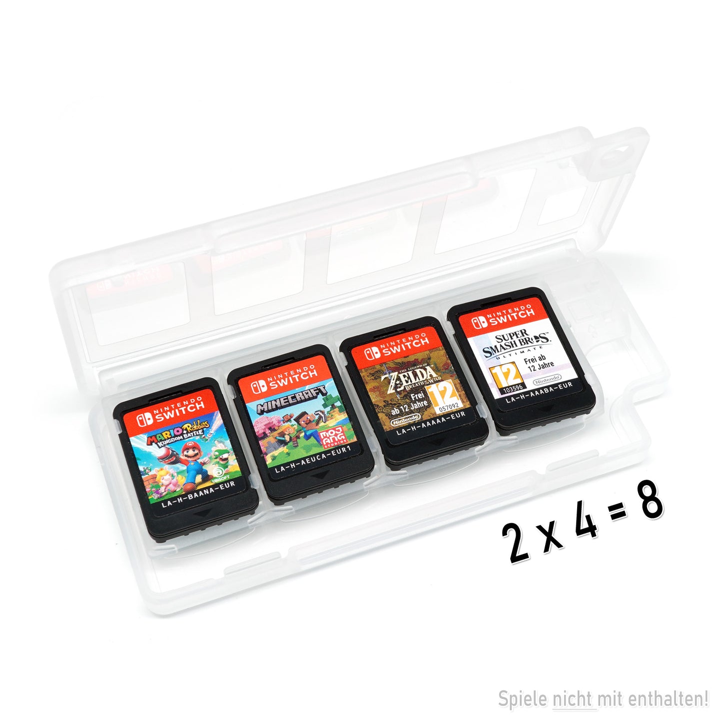 Switch Spiele Modul Case für bis 24 zu Games
