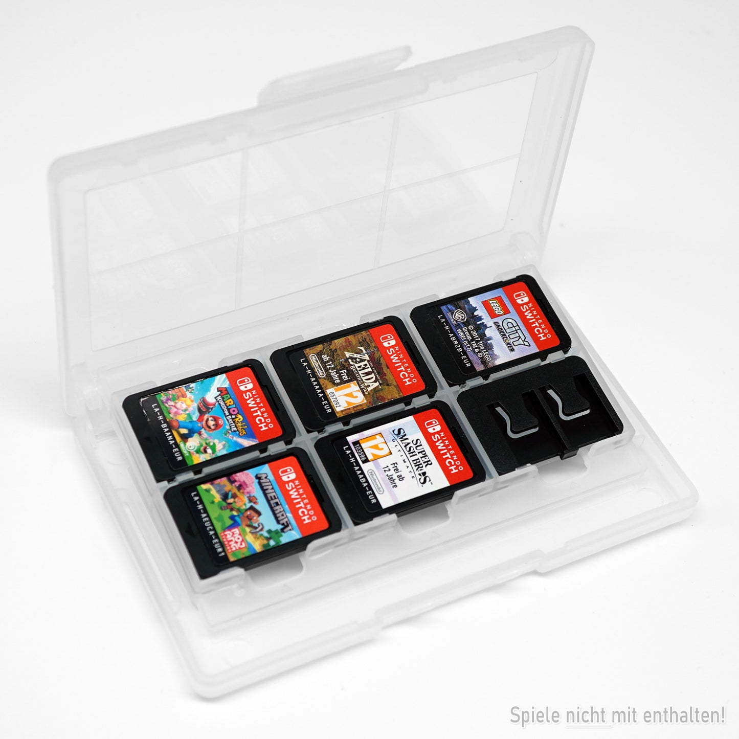 Switch Spiele Modul Case für bis 24 zu Games