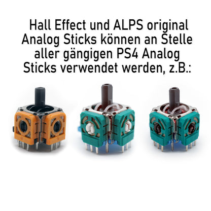 PS4 TMR Sticks / Hall Effect V4 Sticks