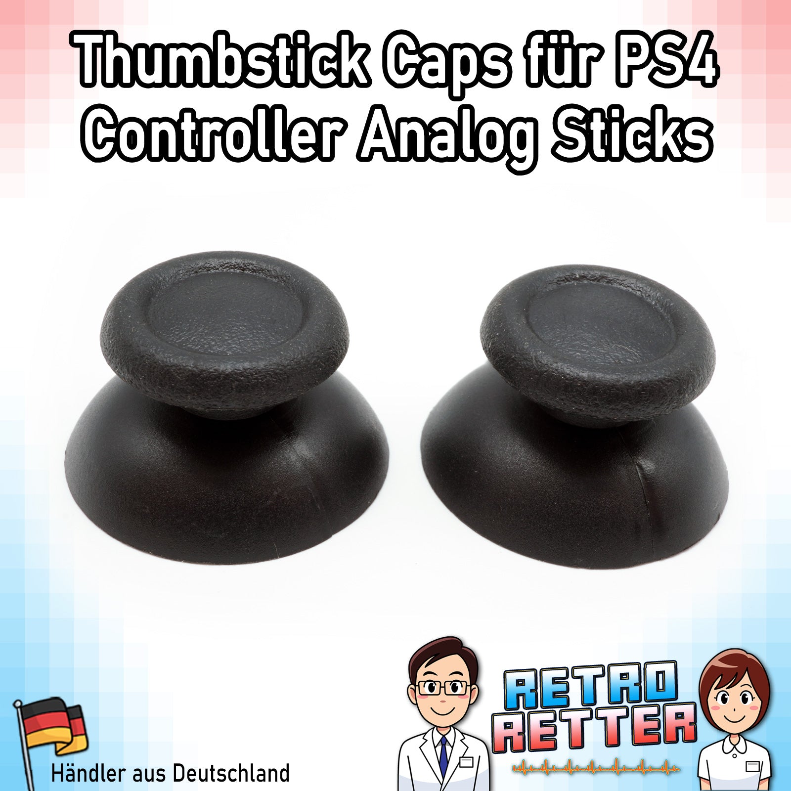 2x Thumbsticks Kappen für PS4 Controller