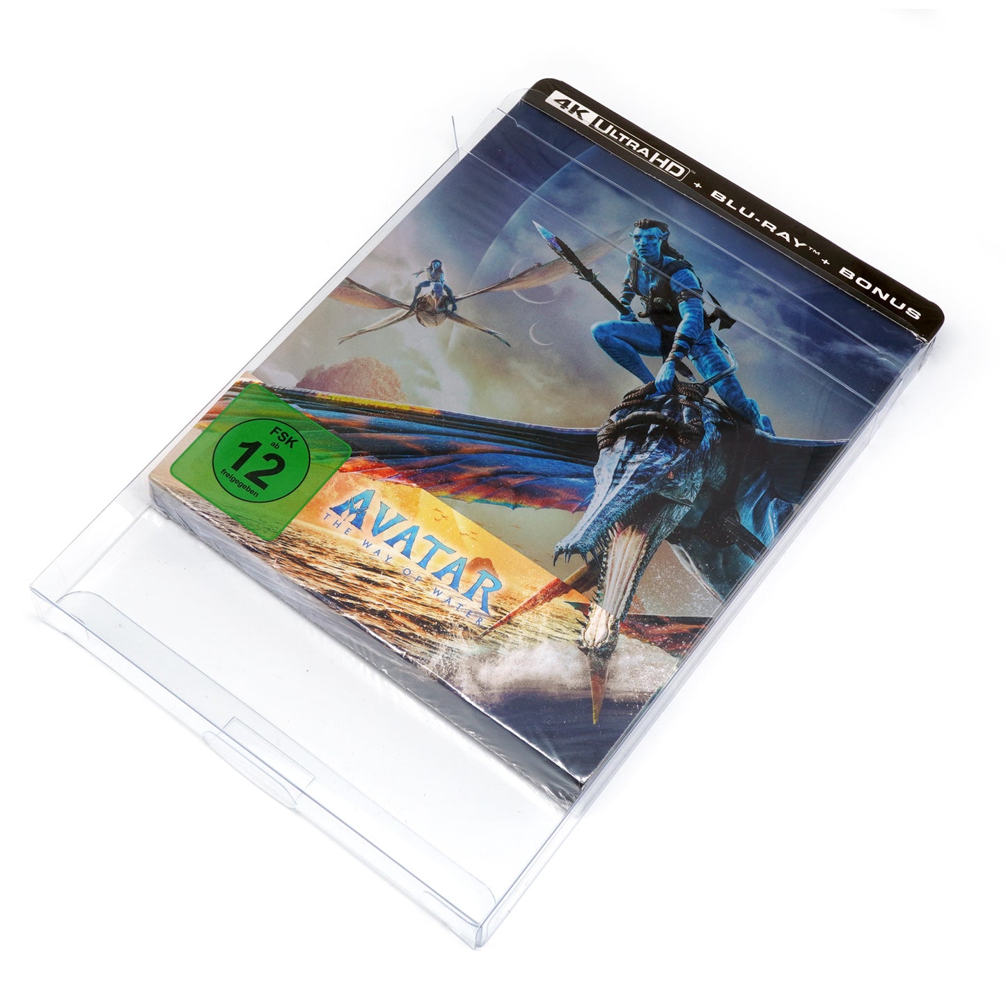 Schutzhüllen für Blu-Ray Steelbook mit Schuber Exklusives RetroRetter V2 Design!