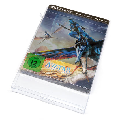 Schutzhüllen für Blu-Ray Steelbook mit Schuber Exklusives RetroRetter V2 Design!