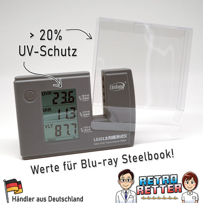 Blu-Ray Film Steelbook Schutzhüllen Exklusives RetroRetter V2 Design!