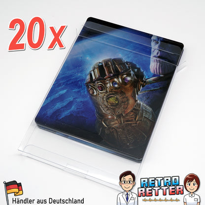 Blu-Ray Film Steelbook Schutzhüllen Exklusives RetroRetter V2 Design!