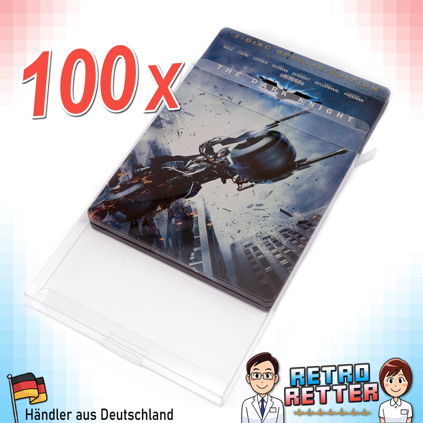 DVD Steelbook Schutzhüllen Exklusives RetroRetter V2 Design!