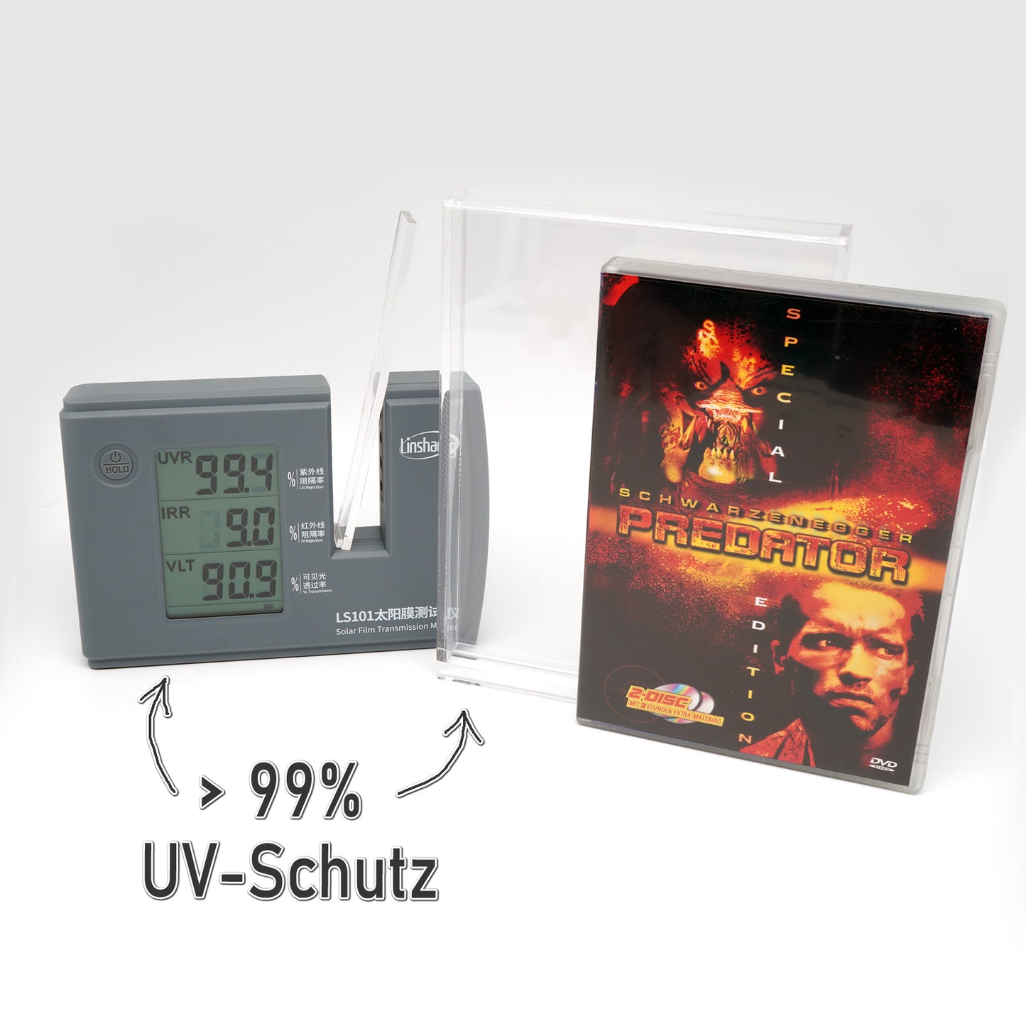 Acryl Case für DVD Film Hülle