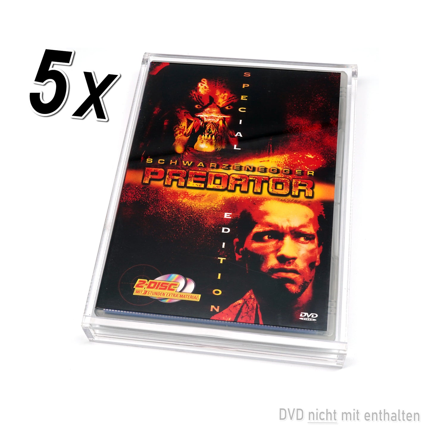 Acryl Case für DVD Film Hülle