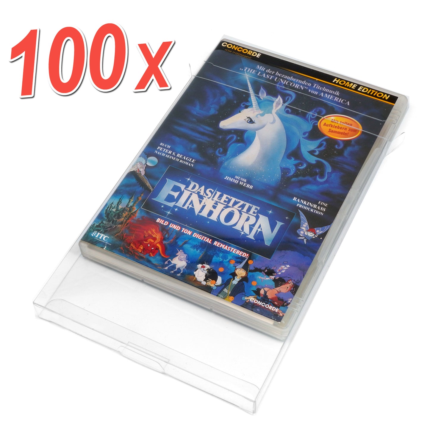 DVD Film Schutzhüllen Exklusives RetroRetter V2 Design!