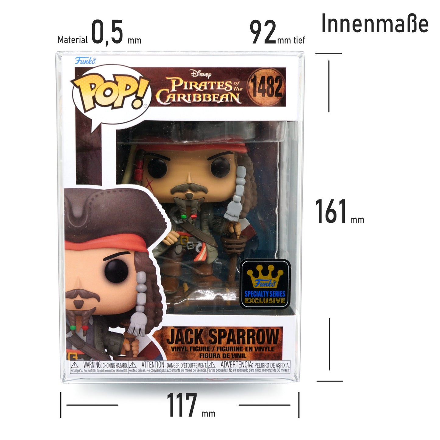 Funko POP! Schutzhülle 4" Figur