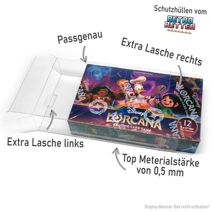 Schutzhülle für Disney Lorcana 24er Booster-Display