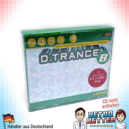 Musik Doppel CD / Multi CD Schutzhüllen Exklusives RetroRetter V2 Design!