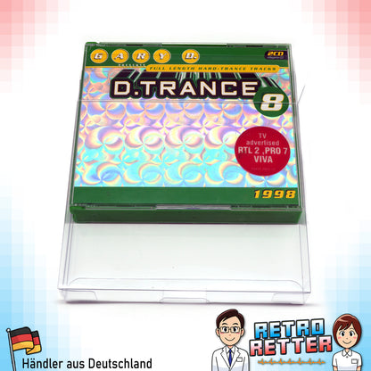 Musik Doppel CD / Multi CD Schutzhüllen Exklusives RetroRetter V2 Design!