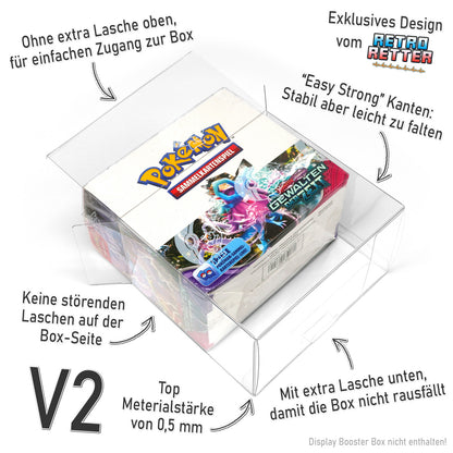 Schutzhülle für Pokemon 36er Booster-Display