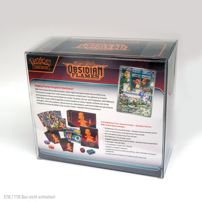 Schutzhülle für Pokemon ETB / TTB Display Box
